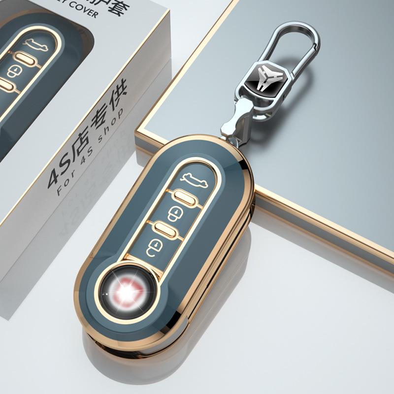 Fiat 500/Bravo/Iveco Eurocargo Key Cover Protective Shell