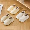 Winter Women Cotton Slippers Plush Warm Thick Bottom Slides Breathable Soft Non-slip Slippers
