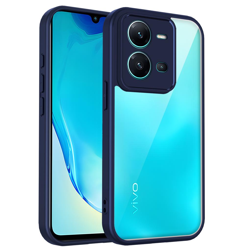 For Vivo v25 Case vivo V25E Phone Case Vivo V25 Cover vivo v25e Air Cushion Silicon Bumper Clear Matte Back Cover Hard