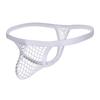 Trunks Sexy Underwear Shorts Bulge Pouch Underpants Men Hollow Out Low-waist Sexy Underwear Rhombus Sexy Perspective Underwear