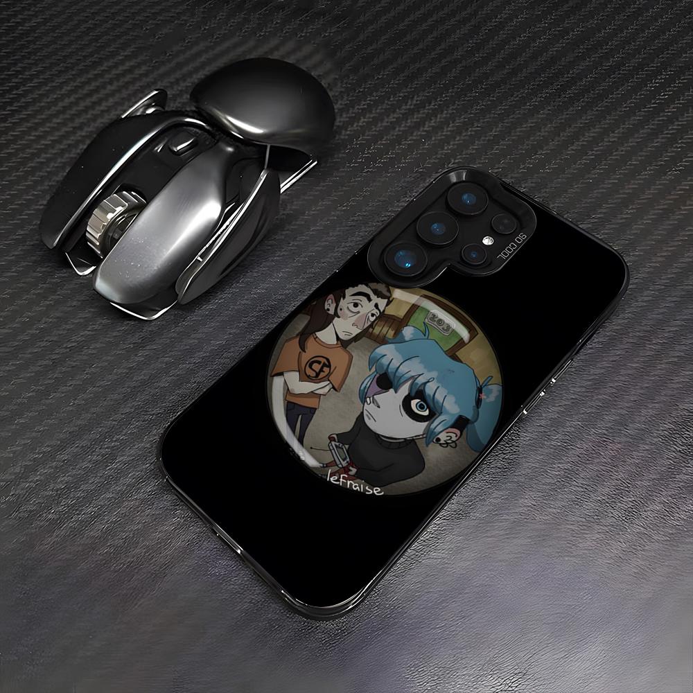 S-Sally Face Phone Case For IPhone 17 Pro Max 15 Pro 16 14 Plus 12 13 Mini 11 Pro Shockproof Colorful Cover