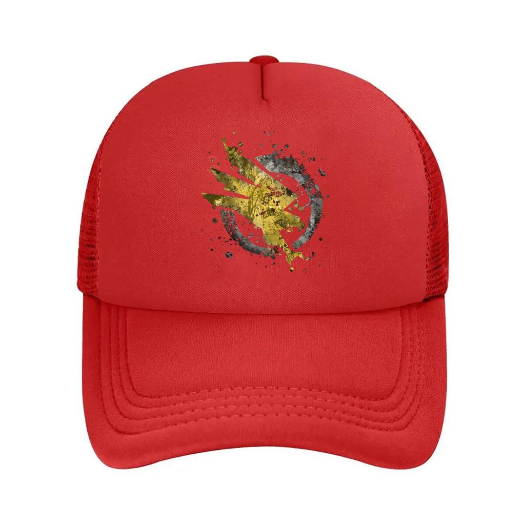 Splatter Eagle Emblem Graphic Mesh Baseball Cap Casual Hat Outdoor For Womens Unisex FeUnisex