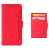 Flip Case for Motorola Moto G24 / G24 Power / G04, Card Slot, Red