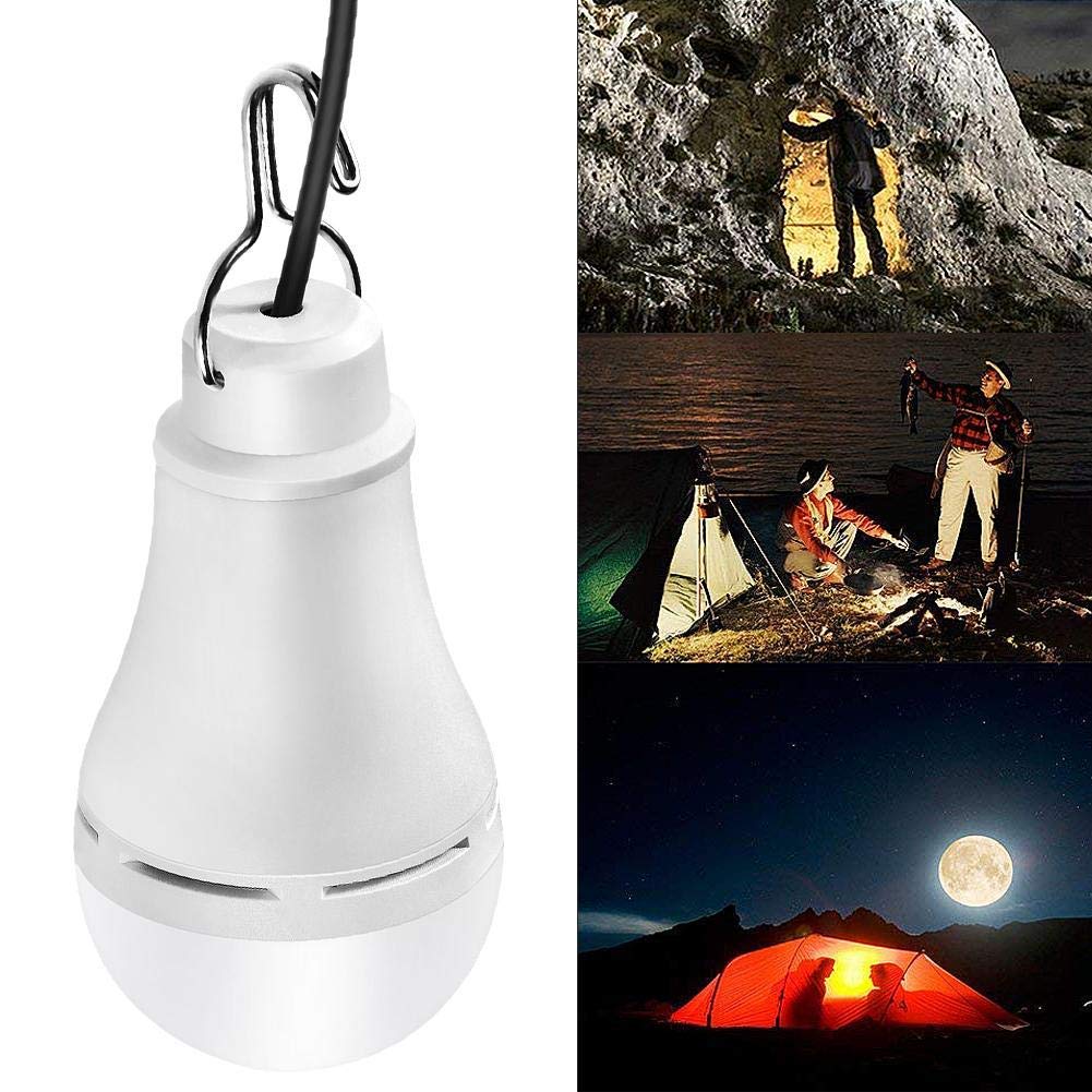 6W USB Charging 3Colors Dimming Outdoor Bulb