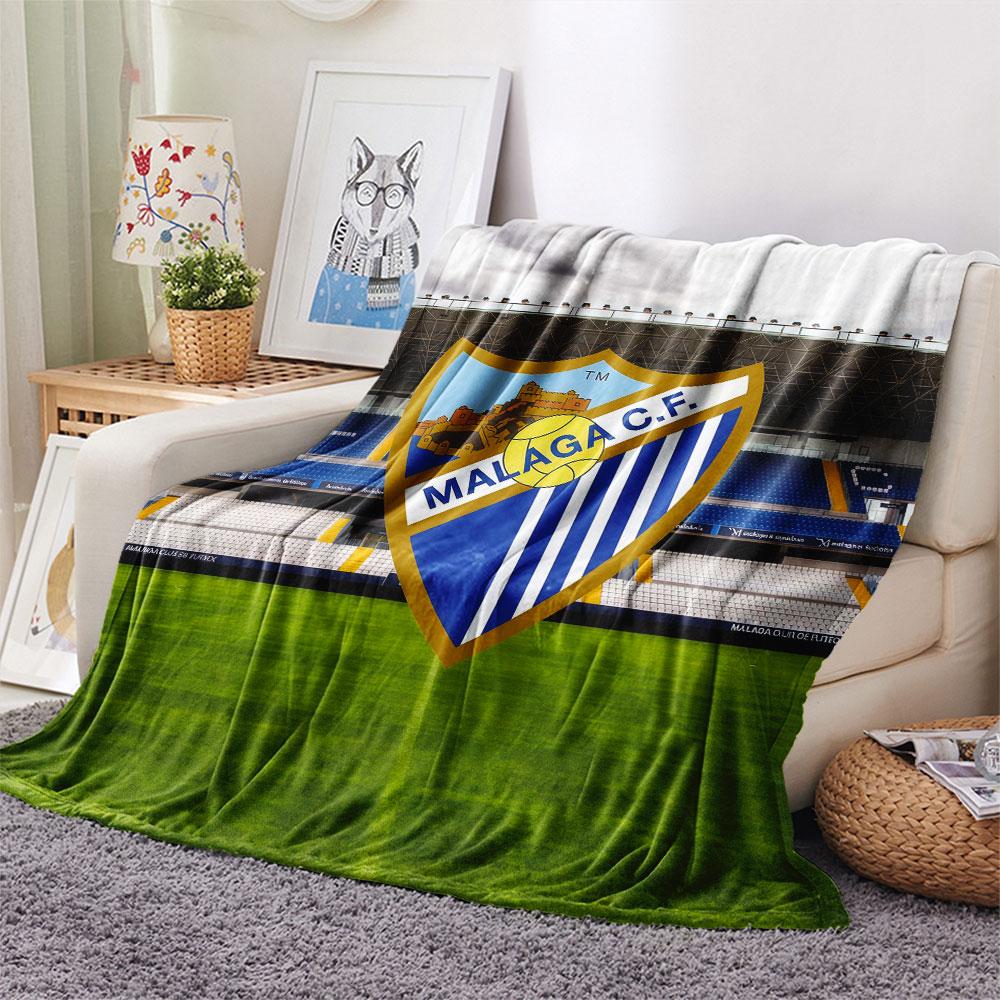 Málaga C.F Blanket, High quality Comfortable for All Seasons, Home Decor, Warmth and Comfort