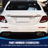 Rear Bumper Tow Hook Cover for Mercedes Benz E Class W213 AMG Line Sport Styling Package E180 E200 E220 E250 E300 E350 E400 2017 2018 2019 2020