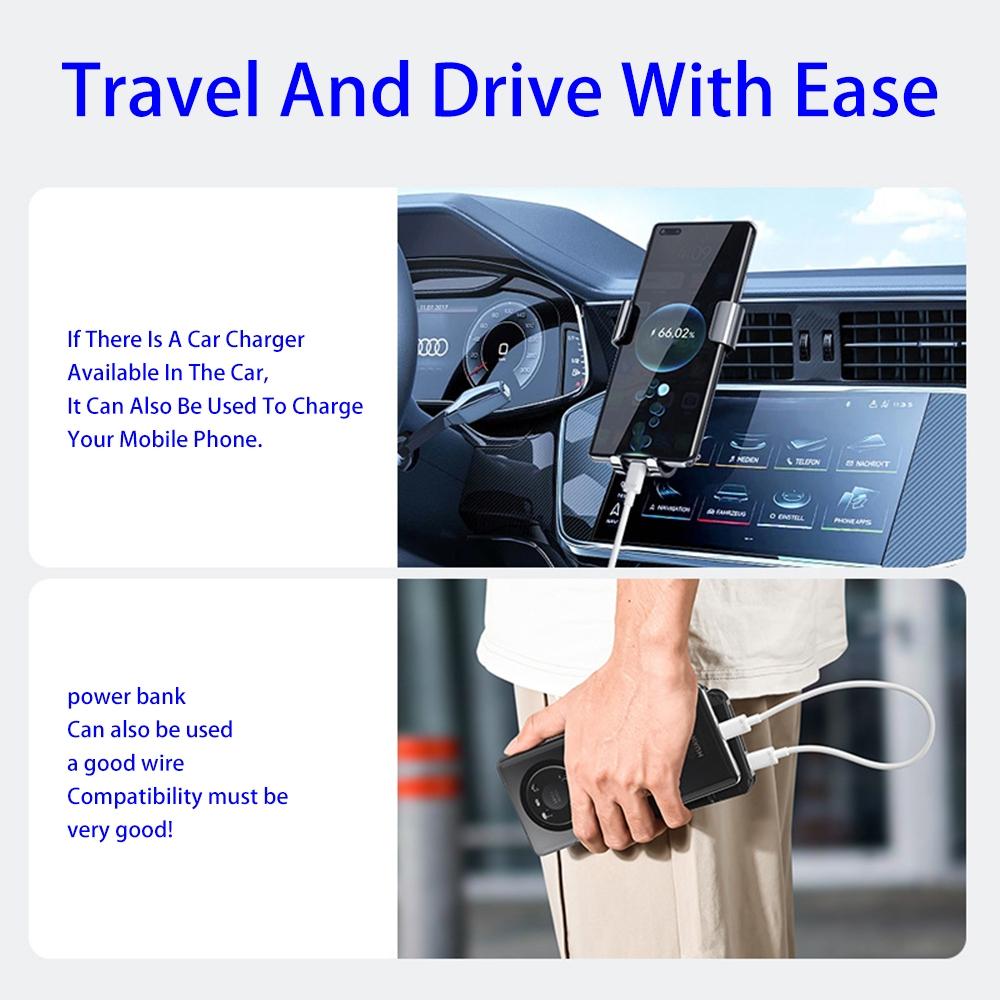 Universal 120W 10A Fast Charger PD Dual USB C To Type C Quick Charging Cable High-speed Data Transfer Wire Cord For Samsung Mi