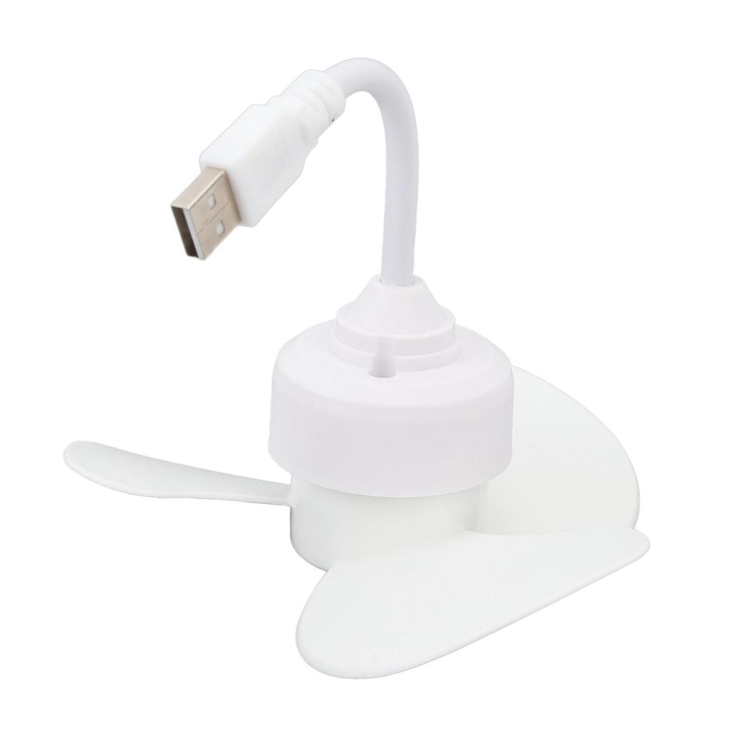 USB Flexible Fan ABS Bendable Quiet Portable Pocket Mini Cooling Fan for Power Bank Laptop PC
