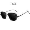 New Steampunk Sunglasses Fashion Men Women Brand Designer Vintage Square Metal Frame Sun Glasses Uv400 Eyewear