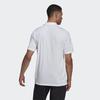 Adidas Casual Solid Color Sport Polo Shirt Men Tops White HC5067