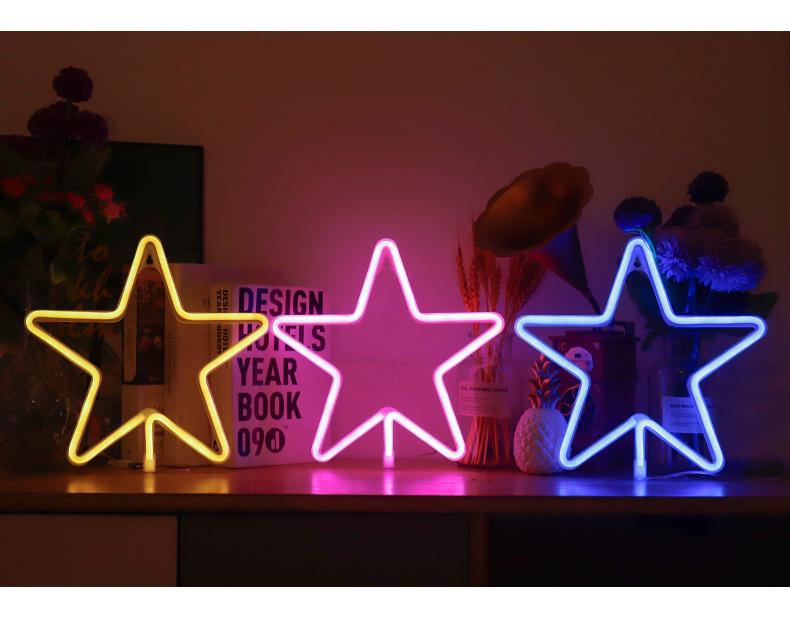 Christmas Neon LED Night Light - Influencer-Inspired Holiday Bedroom Decoration