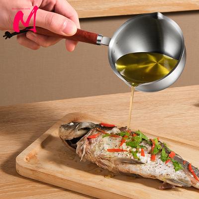 Hot Oil Pot Milk Pan Stainless Steel Mini Hot Milk Pot Small Saucepan for Boiling Butter Melting Pot Butter Warmer Kitchen Pan