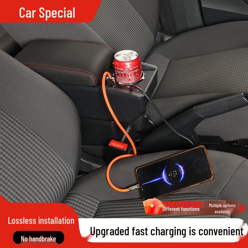 Universal Car Central Armrest Storage Box
