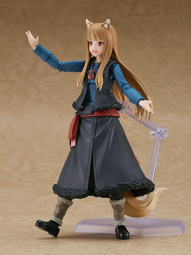 Figma Spice and Wolf HÄNDLER TRIFFT DEN WEISEN WOLF Holo Kunststoff Bemalte Bewegliche Figur Nicht-Maßstab