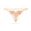 Women's Sexy Lace Underwear G-string T-back Thong Transparent Lingerie with Bow Detail Cute Pearls Embellished Back Bow Panties