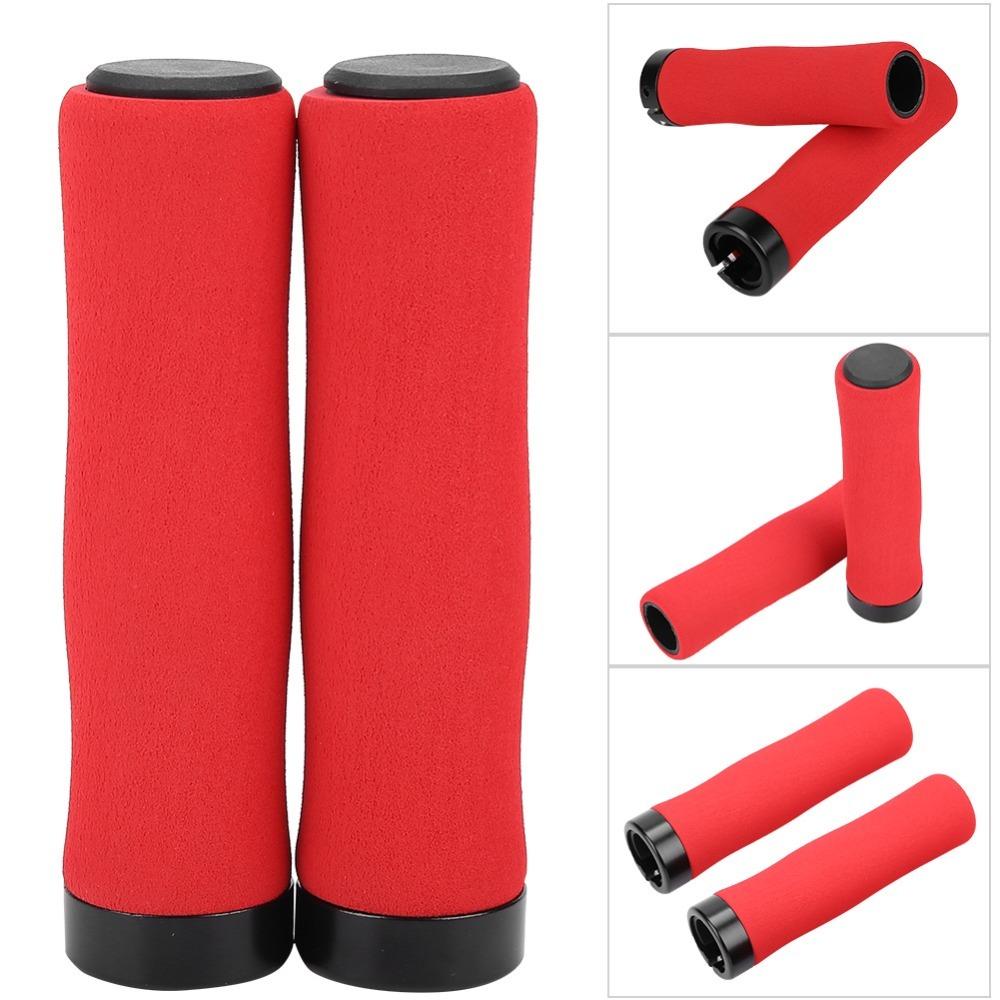 1 Pair with Bar Plugs Mountain Bike Grip Sponge Handlebar Grip Durable Bike Grip  Mountain Bike