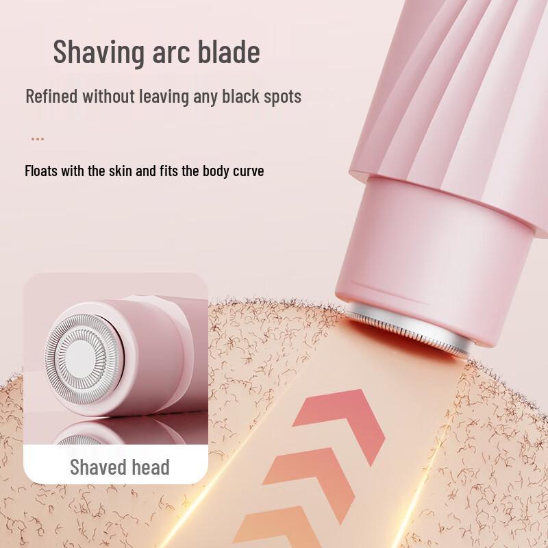 Meebordi Dual-Head Electric Body Hair Trimmer