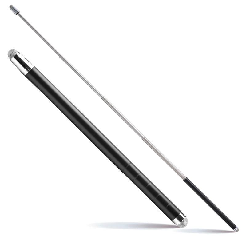 

Double Nib Mesh Fiber Touch Screen Stylus Pen Retractable Teacher Pointer Universal For Phone Tablet Telescopic Rod Meeting Tool