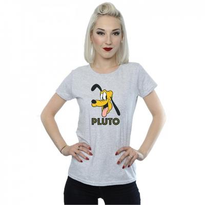 Womens/Ladies Pluto Face Cotton T-Shirt