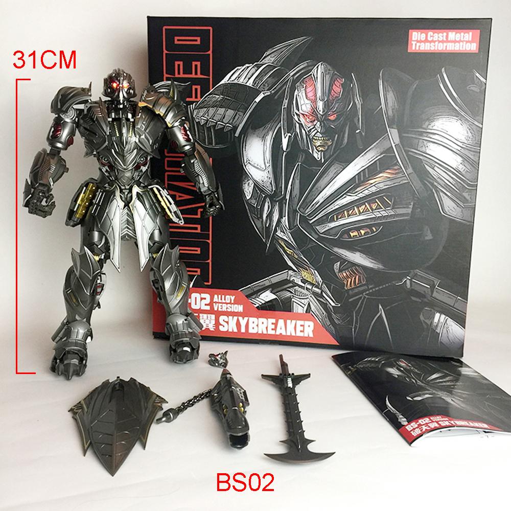 Deformation Robot Galvatron Aircraft Transformation Toys Sky Breaker BS-02 Action Figure Model Gift BMB BS02 Articulated Detailed Movable Poseable