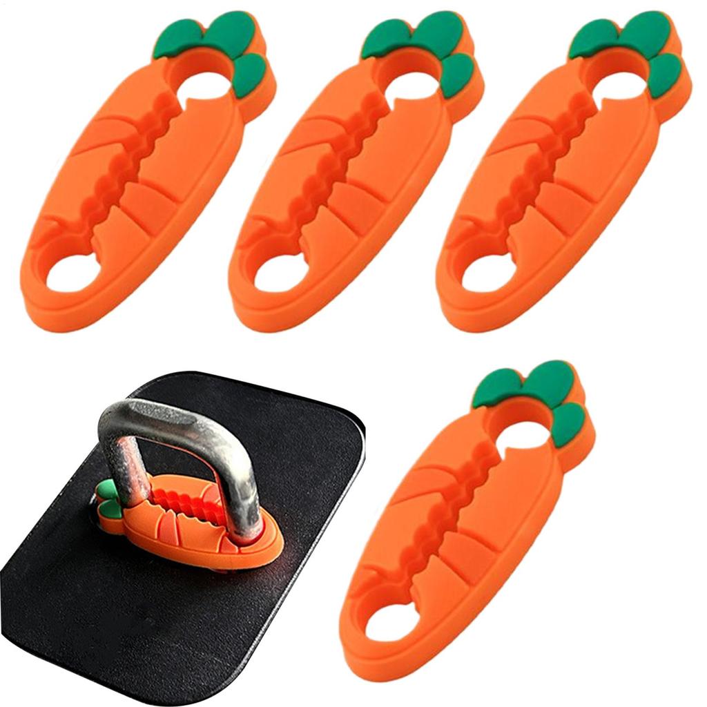 Car Door Lock Protector 4-Piece Cute Protective Silicone Car Door Latch Protector Entry Guard for Vehicle Truck RV Protection
