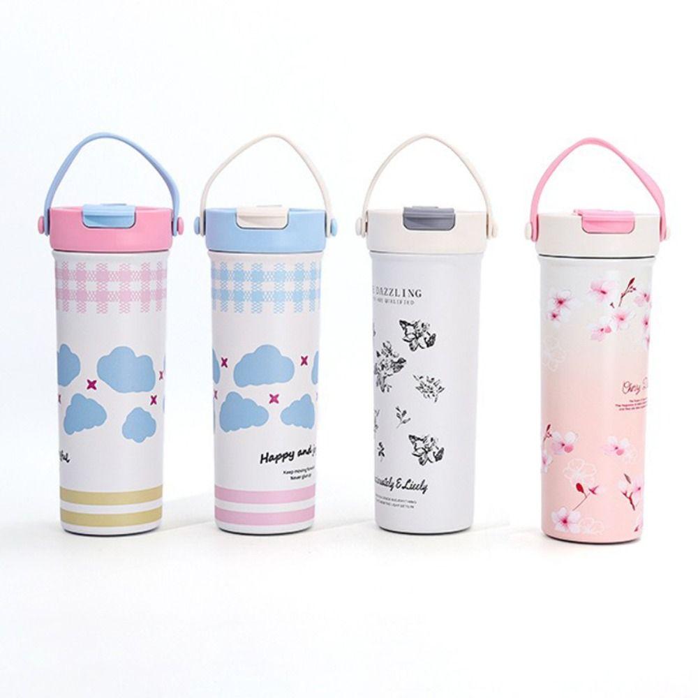 

316 Stainless Steel Water Cup 600ml Coffee Mug Durable Cartoon Insulated Cup 1