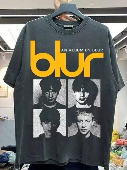 Blur Band Album Short Sleeve Black Unisex Tshirt Men Women S5XL Unisex T-Shirt XXXXL