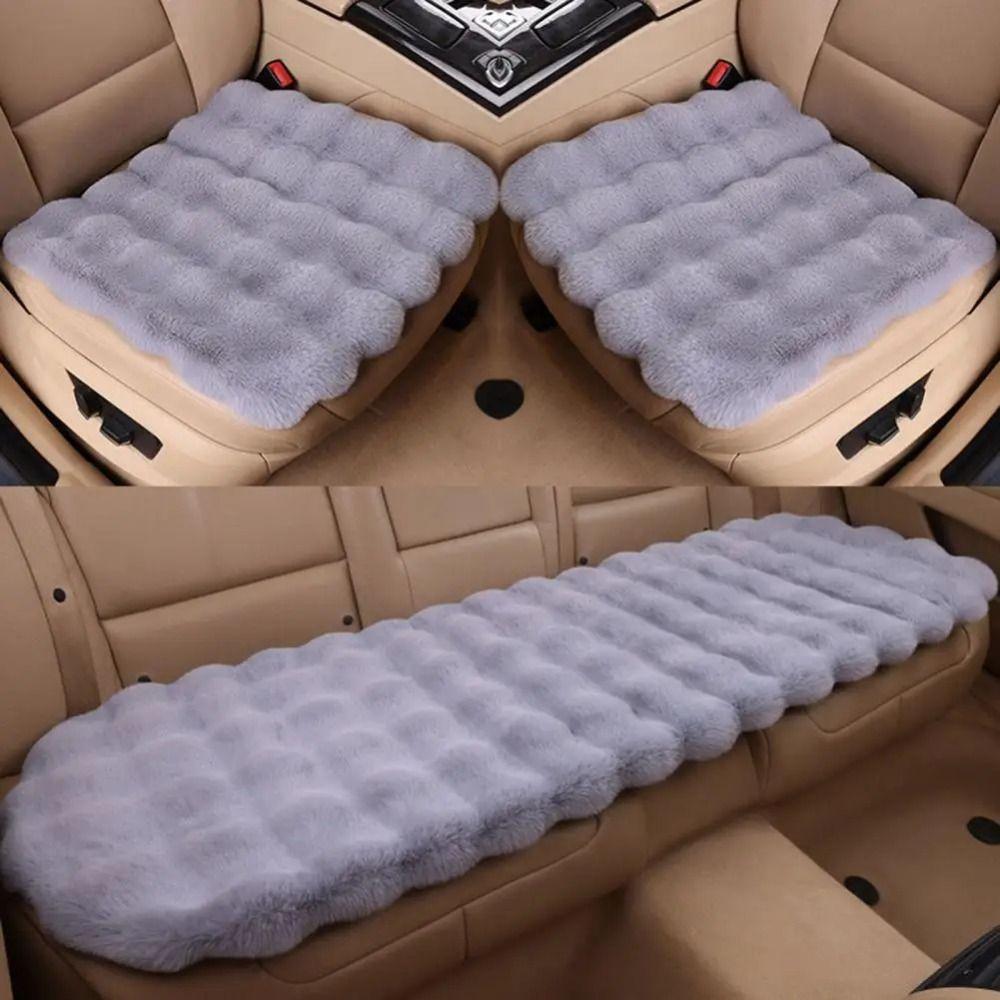 Warm Plush Winter Car Seat Cover Ultra-Soft Vehicle Dressed Decoration  Car Cushion