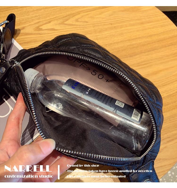 Damen 2025 Sattel-Brusttasche aus Rindsleder - Vielseitige Lässige Crossbody- und Hüfttasche im High-End-Stil