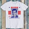 Nixon For President 1960 Retro Gift Tee T Shirt 8053