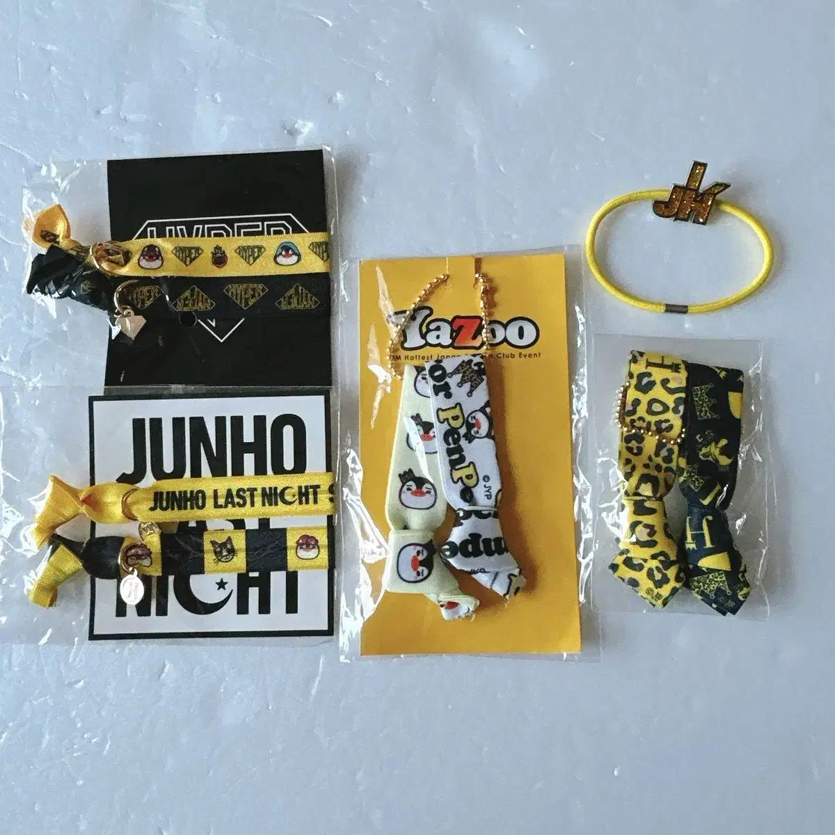 

5 Types Of Junho Hair Ties In A Batch
