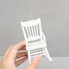 Wooden Doll House Bedroom Furniture Set Bedroom Landscape Accessory Bed Bedside Table Cabinet Figure for Creative Play
