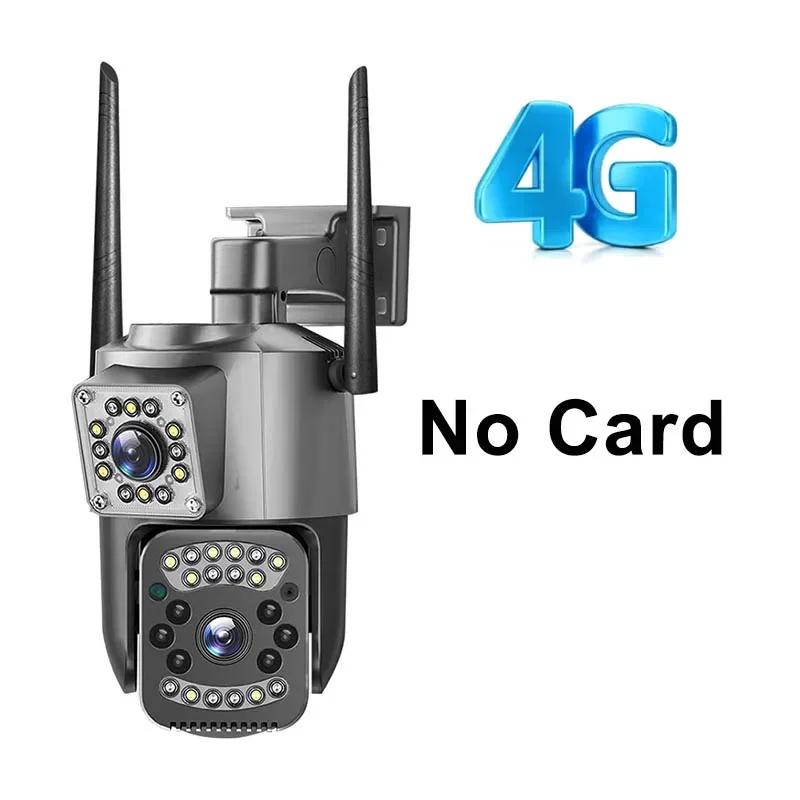 

V380 PRO 8MP WiFi IP-камера з подвійним об єктивом, підтримка 4G SIM-карти, вулична камера безпеки, нічне бачення, двосторонній аудіозв язок, PTZ, камери відеоспостереження CCTV V380 Pro 4G Cam NO CARD