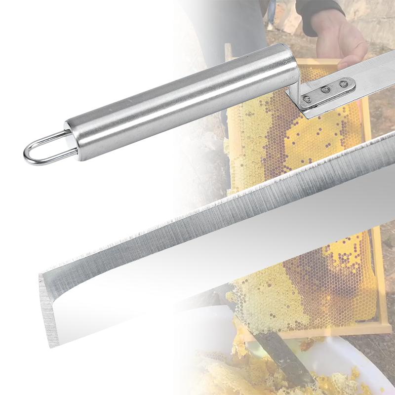 Honey Hive Honeycomb Cutting Knife Beehive Cutter Separator Honey Scraper Collector Beekeeper Stainless Steel Beekeeping Tools