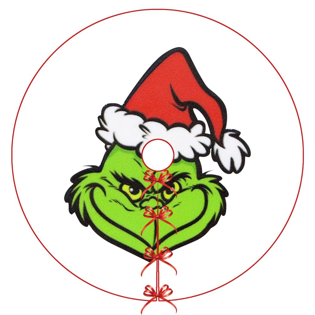 Sukně pod vánoční stromek DIY Sváteční atmosféra Dekorace Vzor digitálního tisku