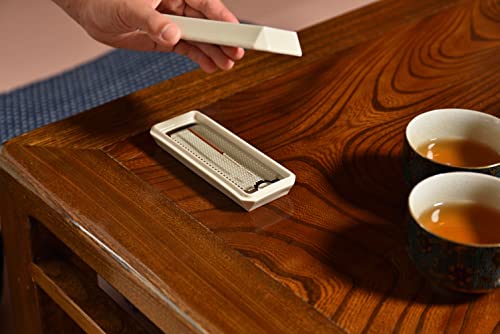 Sunmany Incense Holder - Authentic Arita Ware, Easy To Clean, Made In Japan, Stylish and Blends with Interior Decor, for Incense, Buddhist Altarware,