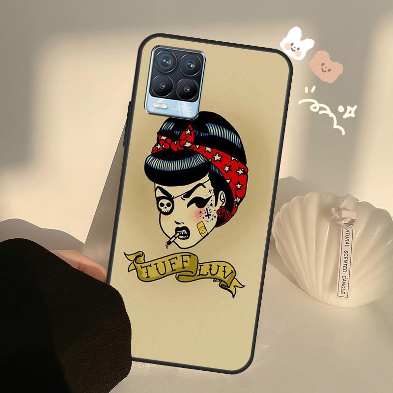 

Sailor Retro Art Case For Realme GT7 Pro GT6 C65 C67 C61 C53 C55 C51 C25 C63 C71 C75 11 12 13 14 15 Pro Plus Realme 12 Pro Plus