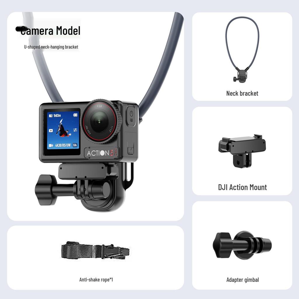 Magnetic Neck-Hanging Phone Holder for Outdoor Sports & Vlog Recording