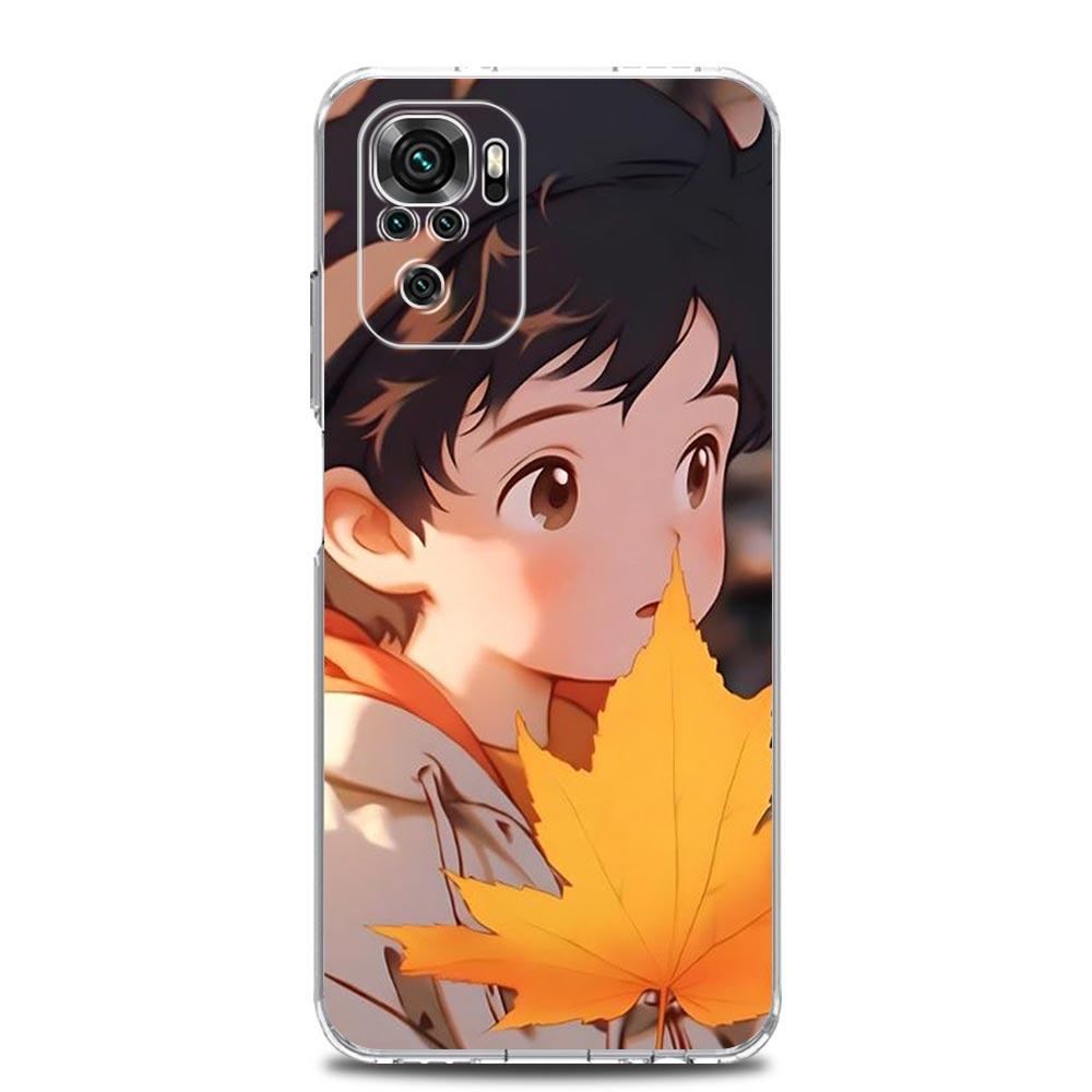 Phone Case For Xiaomi Redmi Note 15 14 13 12 4G 10 11 Pro Plus 5G 14C 13C 12C 10C Clear Soft TPU Cover Cute Boy Girl Couple