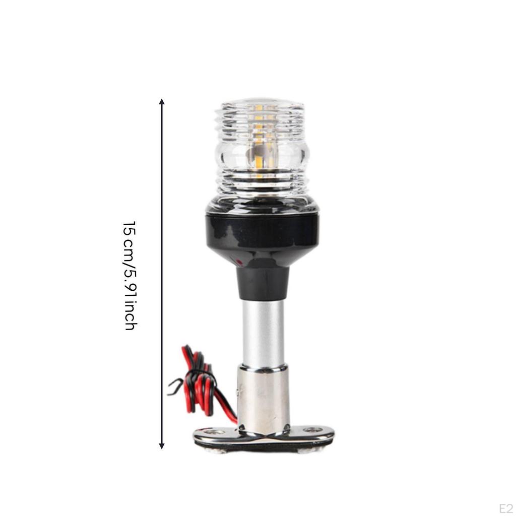 Marine LED Navigation Light Waterproof with Metal Base Resistant for Boat Owners,