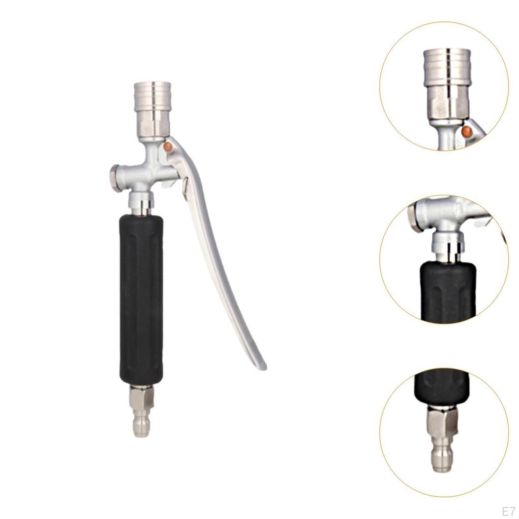 High Pressure Washer Extension Wand Quick Connect Accessories Replace Metal Multipurpose Power