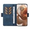 For Motorola Edge 50 Ultra 5G/Moto X50 Ultra 5G Leather Case Skin-Touch Phone Cover