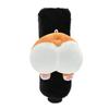 Cute Cartoon Car Gear Shift Cover Soft Plush Auto Shifter Hand Brake Case Seat Belt Rearview Mirror Cover Car Accessories