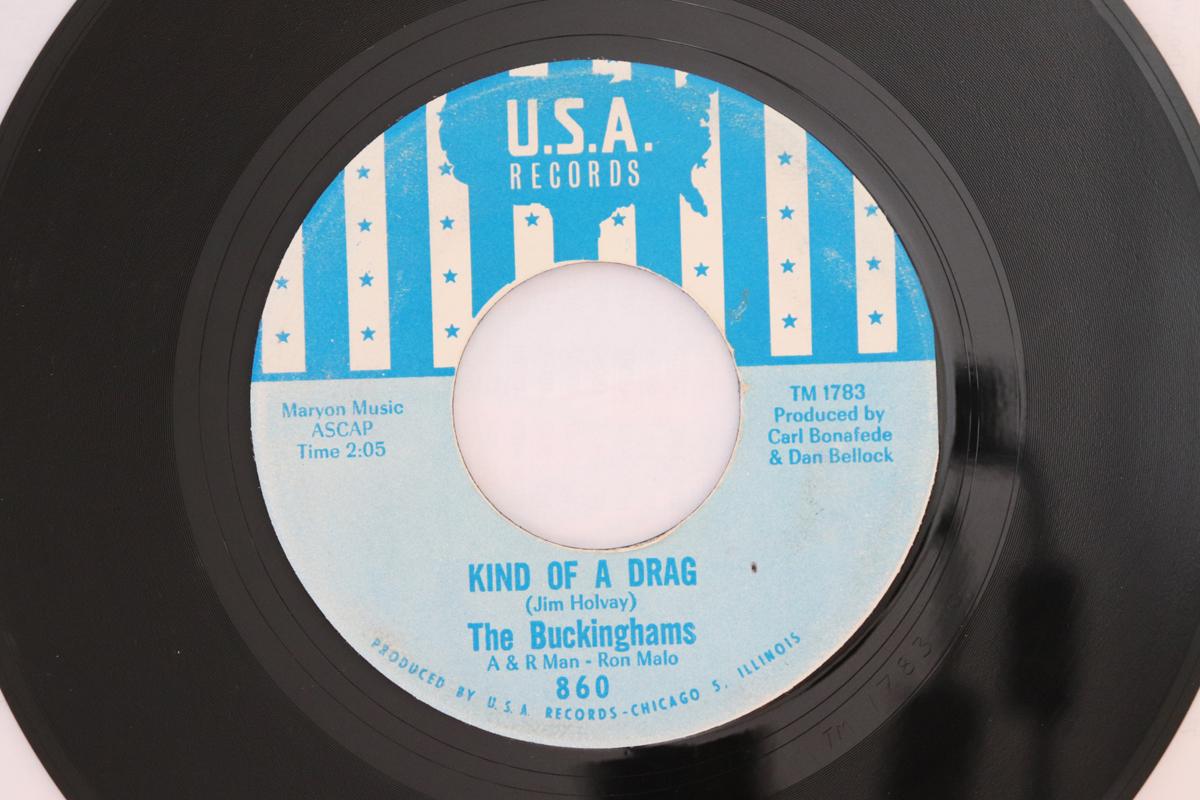 

7inch Record BUCKINGHAMS - Kind Of A Drag 860 USA Records 1966 US Rock Used