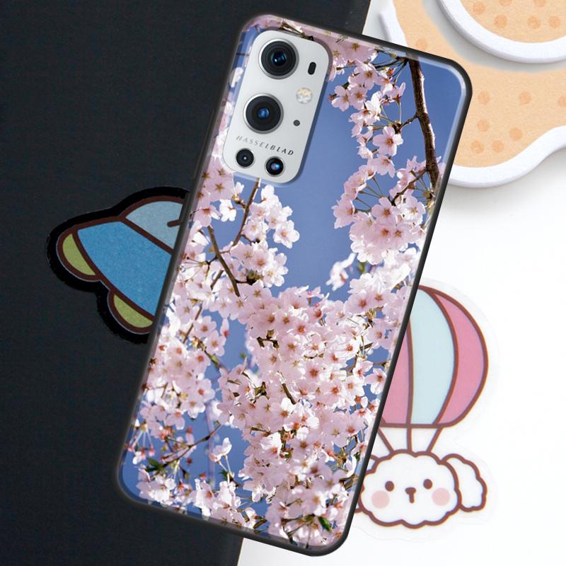 Japan Flower Cherry blossoms For Realme GT6 GT7 Pro 14 10 11 12 13 15 Pro Plus C55 C71 C75 C65 C63 C61 C53 C67 C35 Case