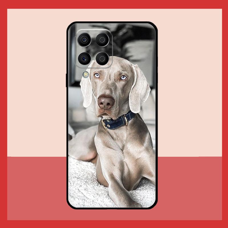 Weimaraner Dog Case For Samsung Galaxy M52 M32 M53 M16 M11 M21 M31 M35 M12 M13 M14 M15 M36 M56 M55 M34 M54