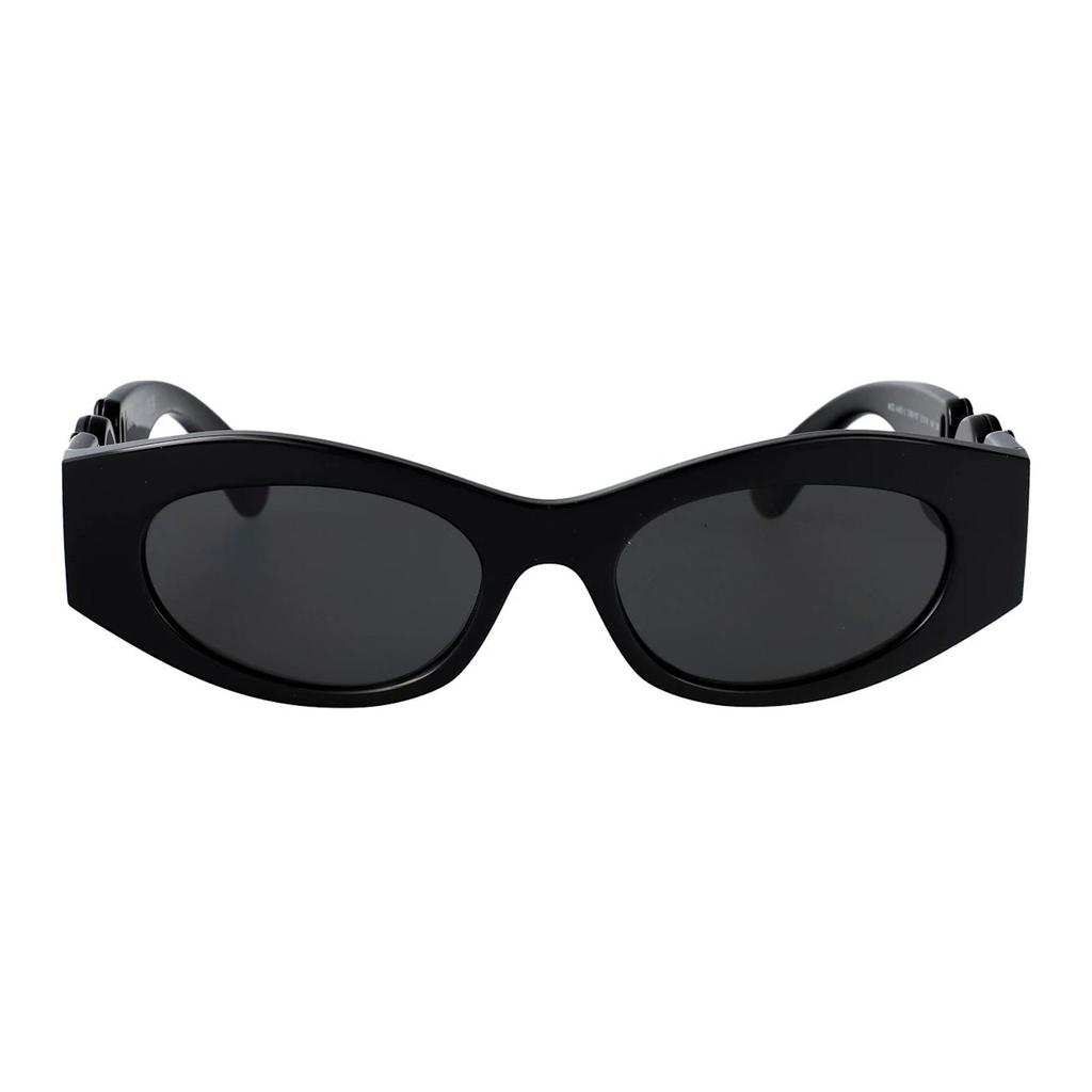 Versace Solid Design Cat Eye Sunglasses Women Sunglasses Black VE4480U