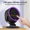L8RE Practical Small Desktop Fan Comfortable Wall Hanging Fan Office Fan 4000mAh