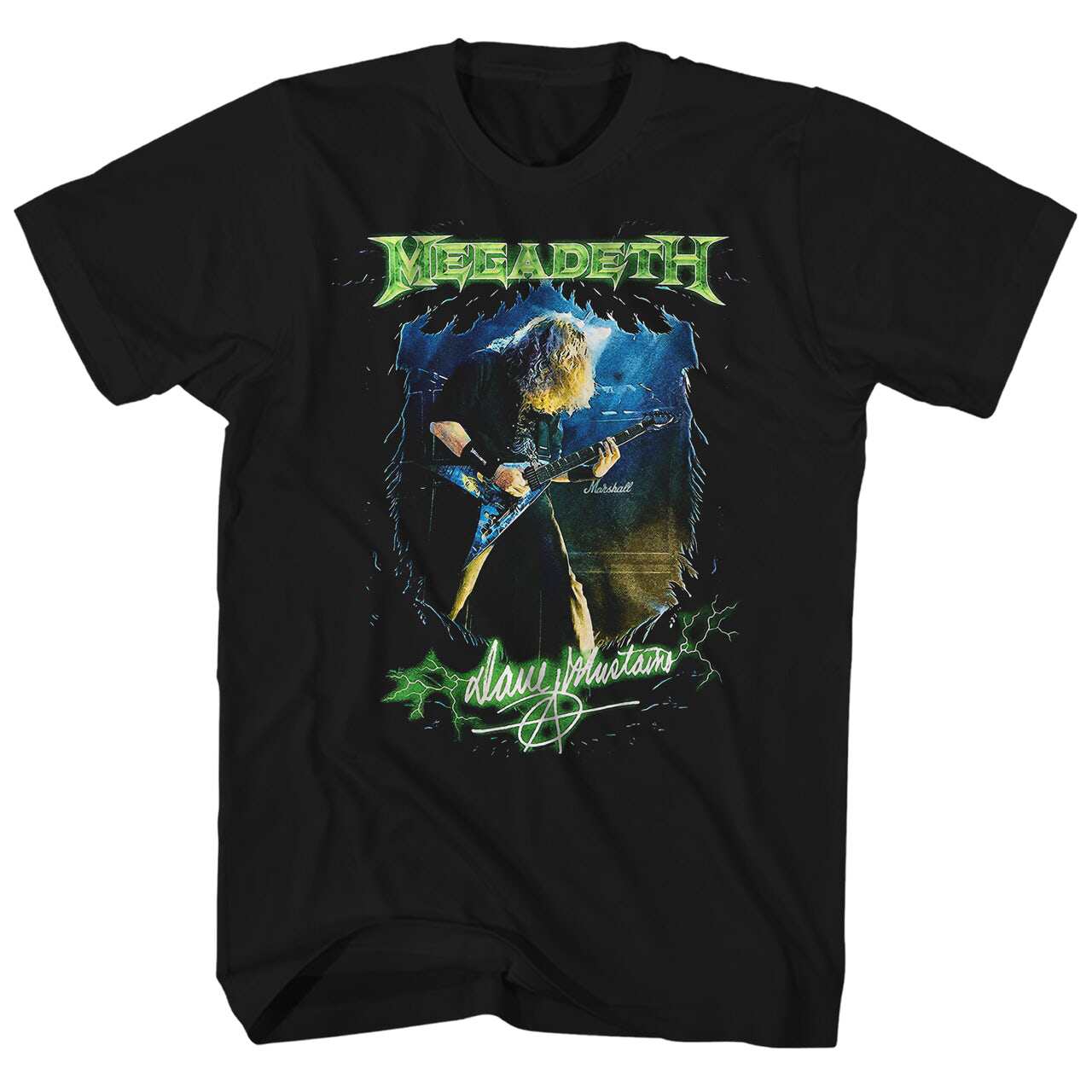 

Чоловіча бавовняна американська футболка вільного крою з принтом гурту Megadeth (Heavy Metal Rock Punk) 2XL