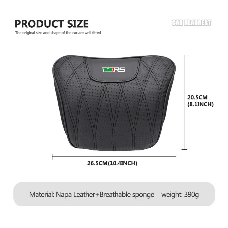 Car Headrest Comfortable Anti-fatigue Lumbar Cushion Suitable For Skoda Superb Derivative Karoq Kamiq MK3 Fabia Rapid Favorit